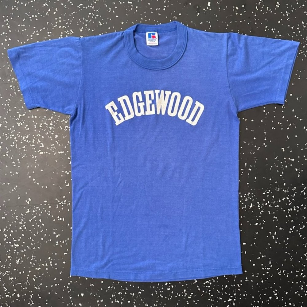 vintage 1980s Russel Athletic “Edgewood” tee